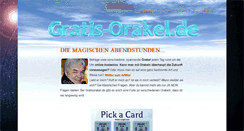 Desktop Screenshot of gratis-orakel.de